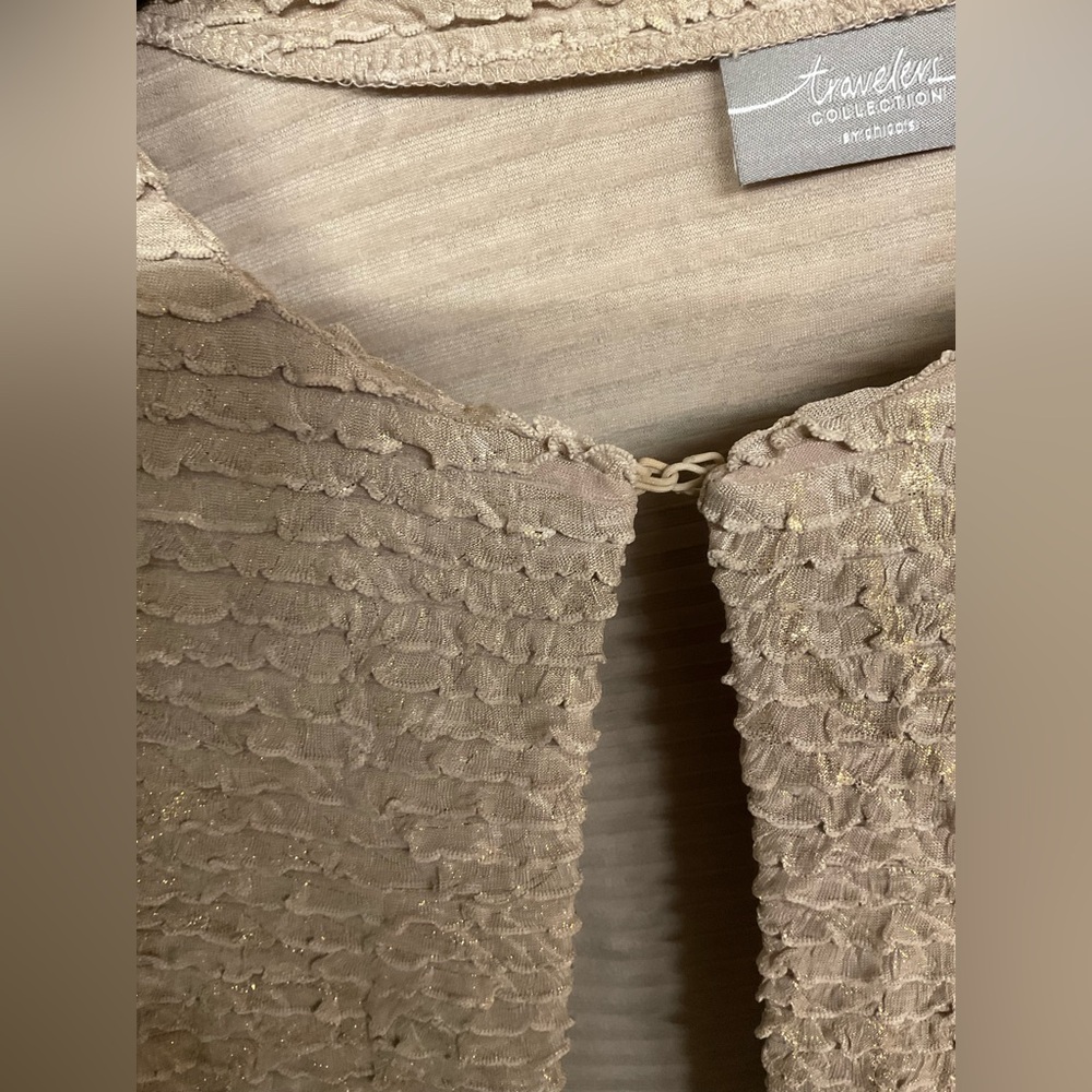 Chico's Elegant Textured Jacket - image 5